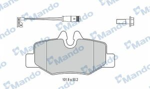 MBF015209 MANDO Гальмівні колодки до дисків