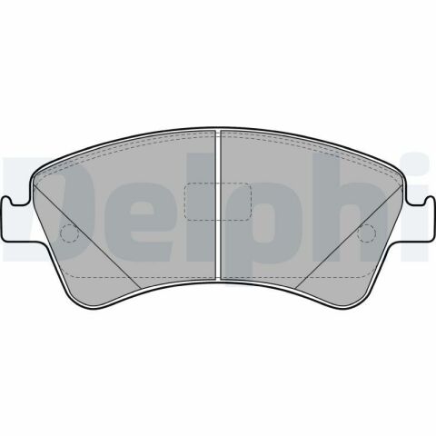 Гальмівні передні колодки Avensis 09-,Auris 07- TOYOTA