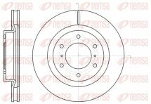 Диск гальмівній передніpajero iv 07-