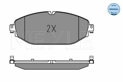 Колодки тормозные (передние) MB C-class (W205/S205/C205)/E-class (W213/S213/C238) 13-