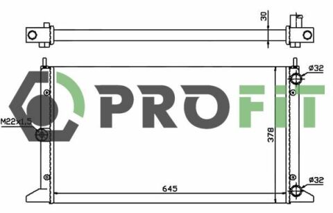 Радіатор охолоджування Радіатор охолоджування