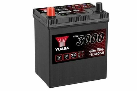 Yuasa 12V 36Ah  SMF Battery Japan YBX3055 (1)