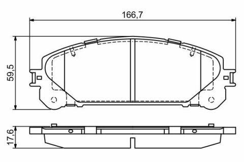 Колодки тормозные (передние) Lexus RX 08-15/Toyota Rav4 12-