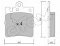 Гальмівні колодки зад. MB C/E-клас (W202/210) (ATE)/(W211) 4Matic, фото 1 - інтерент-магазин Auto-Mechanic