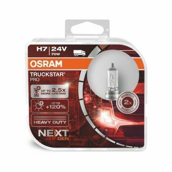 Автолампа Osram H7 24V 70W 2шт