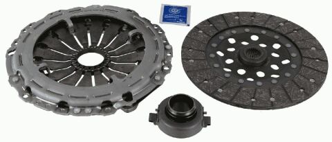 SACHS VW К-кт зчеплення Audi A3,Skoda Octavia II,SuperB II,Caddy III,Golf V,VI,Passat,Sharan,Touran 2.0TDI 03-