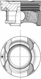 Поршень MB A-Class (W176)/B-Class (W246/W242)/GLA-Class (X156) 1.6 11- (83.00mm/STD) M270