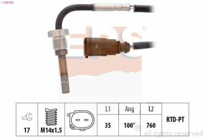 EPS VW Датчик температури ОГ 1,6-2,0TDI 05-