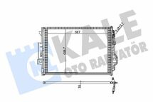 KALE DB Радиатор кондиционера S-Class W221