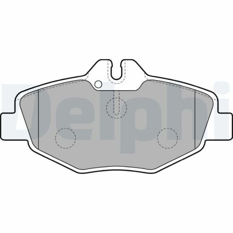 Колодки тормозные (передние) MB E-class (W211) 02-09 (Bosch)
