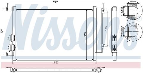 Конденсер ALFA 147(00-)1.9 JTD(+)[OE 46814850]