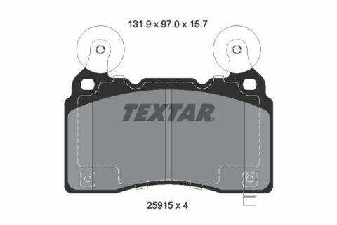 Колодки гальмівні (передні) Opel Insignia B 17- (Brembo)