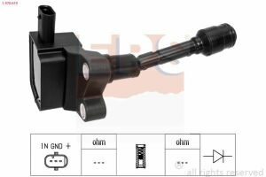 Котушка запалювання b-max, c-max ii, fiesta, focus iii, mondeo v, transit connect 1.0 ecoboost 12-