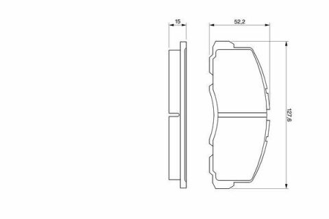 Колодки тормозные (передние) Mitsubishi Galant/Lancer -92