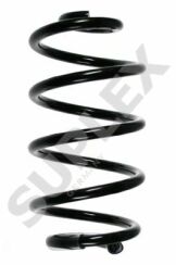 SUPLEX RENAULT Пружина задня L=268mm Clio III 05- (червоний/зелений.