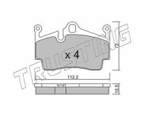 Комплект тормозных колодок, дисковый тормоз Комплект тормозных колодок, дисковый тормоз