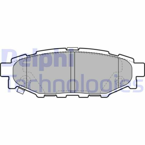 Колодки тормозные (задние) Subaru Forester/Impreza 08-/Legacy 03-14/Outback 03-/Toyota GT 12-