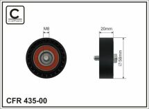 Натяжник ременя генератора VW Golf V 1.4 TSI 05-10 (58x20)