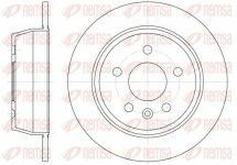 Диск гальмівний задн. DB Vito 95-03 (280*10)