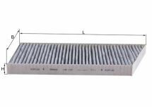 Фільтр салону MB C-class (W203) 00-07