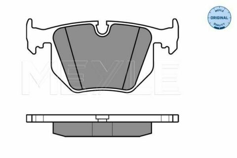 Колодки тормозные (задние) BMW 7 (E65/E66/E67) 01-08 (Ate) M54/M57/N52/N62