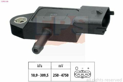 EPS FORD Датчик тиску впуск.колектор C-Max,Focus II,galaxy,Mondeo IV,Transit Connect 1.8TDCi 02-