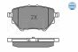 Тормозные колодки (задние) Citroen C4 Grand Picasso/Peugeot 308/508 1.2-2.0 13-, фото 8 - интернет-магазин Auto-Mechanic