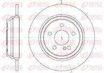Диск тормозной задн. w220