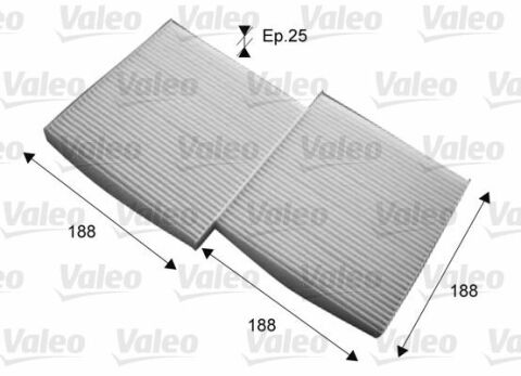 Фільтр салону BMW X3 (F25)/X4 (F26) 2.0/3.0D 10- (к-кт 2 шт) Фільтр салону BMW X3 (F25)/X4 (F26) 2.0/3.0D 10- (к-кт 2 шт)