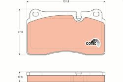 Тормозные колодки пер.RANGE ROVER III/RANGE ROVER SPORT 2.7D-4.4 05-13