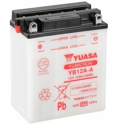 МОТО Yuasa 12V 12,6Ah  YuMicron Battery  YB12A-A (сухозаряжений)