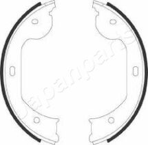 К-т гальм. колодок стоянкового гальмоза 5 e60, 7 e65/e66, x5 e53, x3 e83