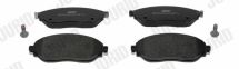 Гальмівні колодки передні Renault Trafic III, Opel Vivaro, Nissan NV300 2014–
