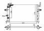 Радіатор охолодження Opel Astra/Zafira 98-05 (Економ-клас), фото 5 - інтерент-магазин Auto-Mechanic