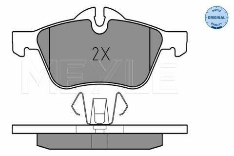 Колодки гальмівні (передні) Mini Mini Cooper 01-06