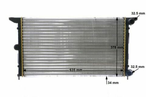 Радиатор охлаждения VW Sharan 95-10