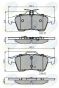 CBP01599 Comline - Тормозные колодки для дисков, фото 1 - интернет-магазин Auto-Mechanic