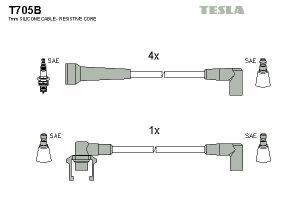 Кабель запалювання к-кт TESLA Renault Super,19,21 86-95 1,7