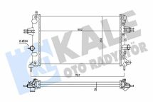 OPEL Радиатор охлаждения Astra G 1.6 02-