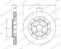 Диск гальмівний
