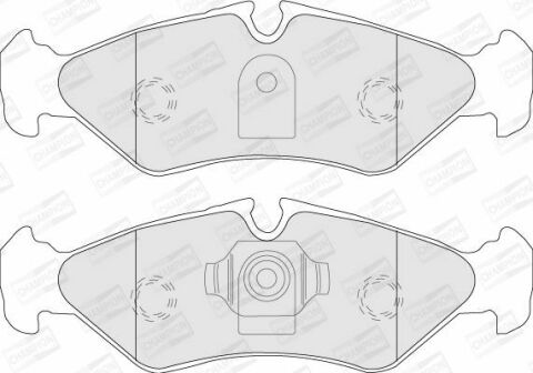 CHAMPION DB Тормозные колодки задн.Sprinter VW LT 96-  (торм.сист.Teves)