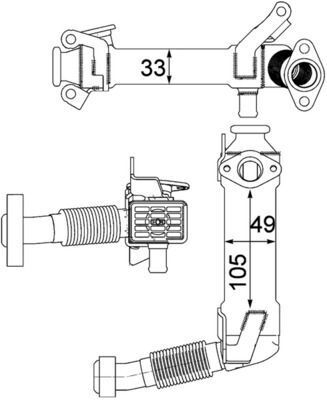 EGR регулятор BMW X3