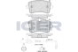 Тормозные колодки (задние) Audi A6 C7/A7 Sportback/A8 D4 10-18 (+датчики L=295mm), фото 1 - интернет-магазин Auto-Mechanic