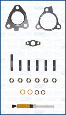 Комплект для монтажа компрессора santa fe ii (cm) 2.2 crdi 09-12, kia sorento ii (xm) 2.2 crdi 09-15