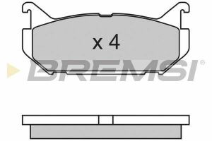 Гальмівні колодки зад. Mazda 626 91-02 (akebono)