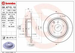 Диск тормозной (задний) Nissan Juke 10-/Qashqai 07- (292x9)
