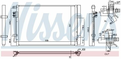 Конденсер HYUNDAI i20 (GB) (14-) 1.2 LPGI