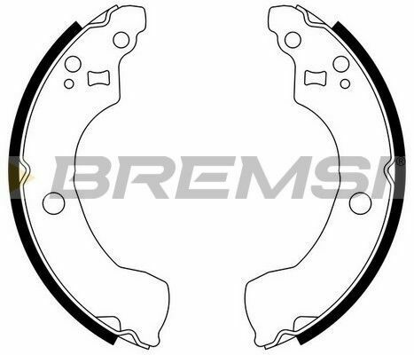 Гальмівні колодки зад. Nissan Primera (P11) / Almera II (N16) 00-