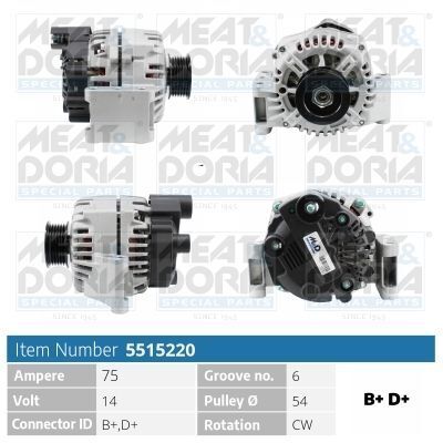 Генератор 500 (312_) 1.3 d multijet (312axb1a) 07-, форд, opel, lancia, alfa romeo