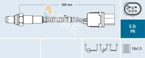 Ламбда зонд MB Sprinter (W906) 2.2CDI 06-/Vito (W639) 07-